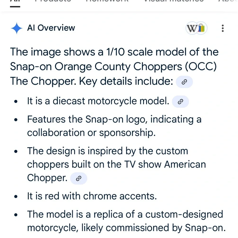 Snap-On/OCC The Chopper die-cast - Picture 10 of 10